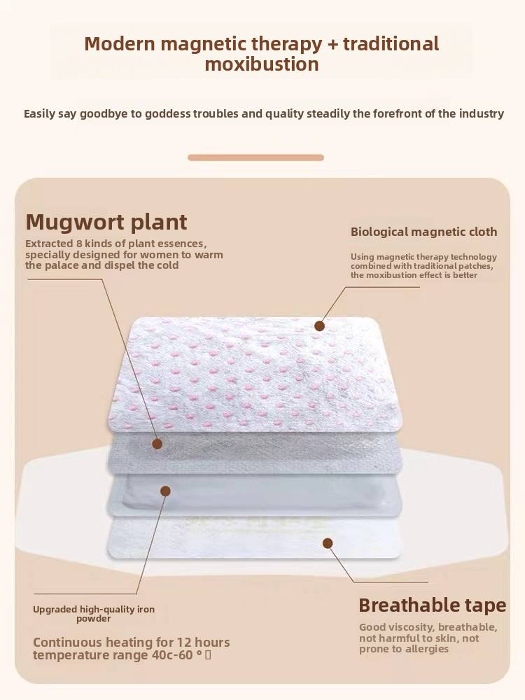 Menstrual Cramp Relief Patch – Instant Heat for Period Pain